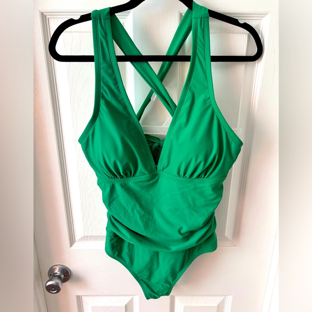 Cupshe Emerald green Bathing Suit